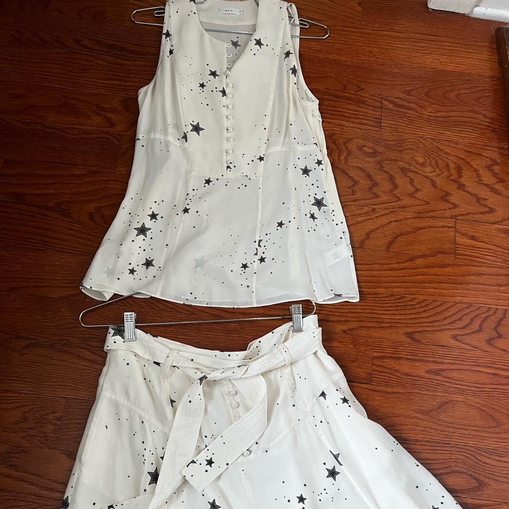 ALC top and skirt set